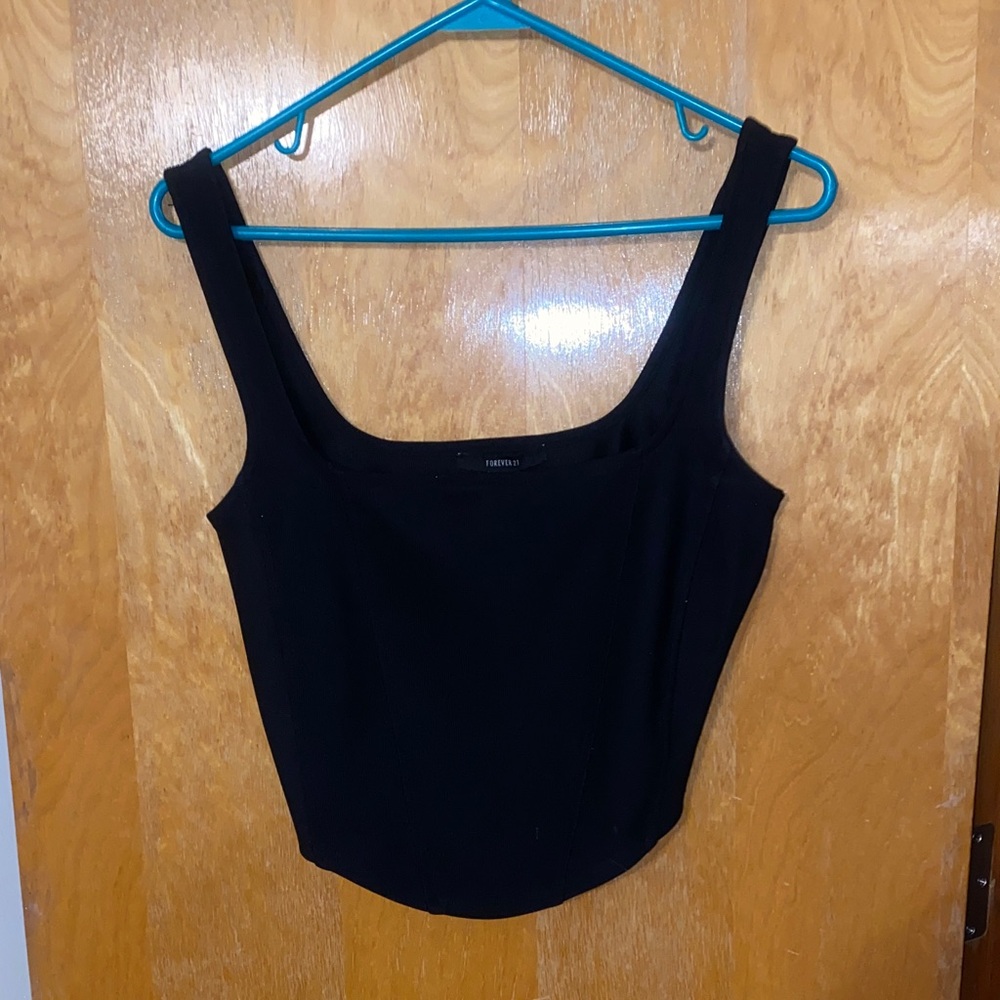 Forever 21 Black Tank Top